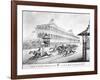 Bronx: Horse Race, 1866-null-Framed Giclee Print