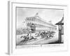 Bronx: Horse Race, 1866-null-Framed Premium Giclee Print