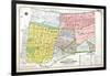 Bronx Index Map, 1938-null-Framed Giclee Print