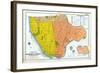 Bronx Index Map-null-Framed Giclee Print