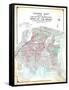 Bronx Zoning Map-null-Framed Stretched Canvas