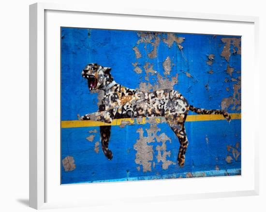 Bronx Zoo-Banksy-Framed Premium Giclee Print