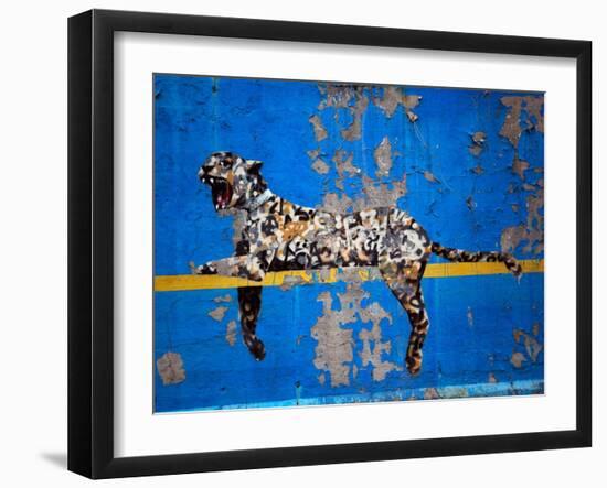 Bronx Zoo-Banksy-Framed Premium Giclee Print