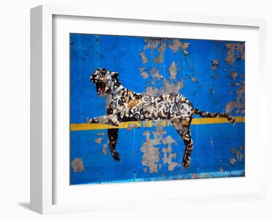 Bronx Zoo-Banksy-Framed Giclee Print