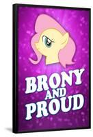 Brony and Proud Pony Poster-null-Framed Poster