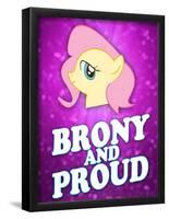 Brony and Proud Pony-null-Framed Poster