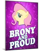 Brony and Proud Pony-null-Mounted Poster