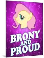 Brony and Proud Pony-null-Mounted Poster