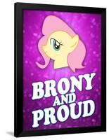Brony and Proud Pony-null-Framed Poster