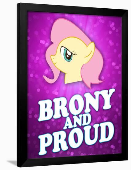 Brony and Proud Pony-null-Framed Poster