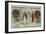 Bronze 5 Centimes Piece of the French Colonies, 1841-null-Framed Giclee Print