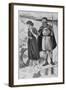 Bronze Age Courtship, Aldin-Cecil Aldin-Framed Art Print