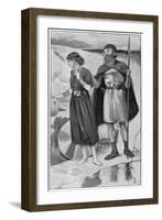 Bronze Age Courtship, Aldin-Cecil Aldin-Framed Art Print