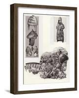 Bronze Age Greek Armour-Pat Nicolle-Framed Giclee Print