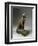 Bronze and Gold Statuette of Goddess Bastet as a Cat, also known as the Psamtik Cat-null-Framed Giclee Print