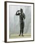 Bronze and Semi-Precious Stones Statuette known as Venus of Baalbek, from Tyre, Lebanon-null-Framed Giclee Print