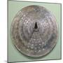 Bronze Belt Stud Decorated in Circles and Spirals, from Langstrup, Denmark-null-Mounted Giclee Print