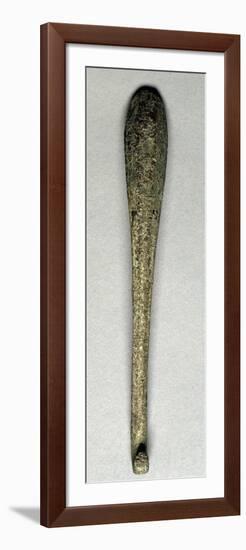 Bronze Buckle, China, Han Dynasty-null-Framed Giclee Print