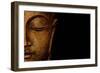 Bronze Budda-Whoartnow-Framed Giclee Print