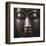 Bronze Buddha Head-null-Framed Art Print