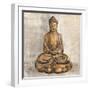 Bronze Buddha-Silvia Vassileva-Framed Art Print