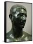 Bronze Bust of Cato the Younger, 60 A.D., House of Venus. Detail, from Volubilis-null-Framed Stretched Canvas