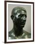 Bronze Bust of Cato the Younger, 60 A.D., House of Venus. Detail, from Volubilis-null-Framed Giclee Print