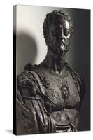Bronze Bust of Cosimo I De Medici-null-Stretched Canvas