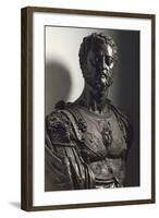 Bronze Bust of Cosimo I De Medici-null-Framed Giclee Print