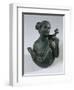 Bronze Bust of Maenad Holding Goat on Her Shoulders and Fruit in Her Arms, from Volubilis-null-Framed Giclee Print