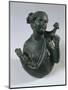 Bronze Bust of Maenad Holding Goat on Her Shoulders and Fruit in Her Arms, from Volubilis-null-Mounted Giclee Print