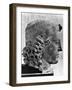 Bronze Bust of the Greek God Apollo, C460 BC-null-Framed Premium Photographic Print