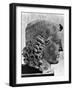 Bronze Bust of the Greek God Apollo, C460 BC-null-Framed Photographic Print