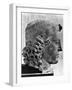 Bronze Bust of the Greek God Apollo, C460 BC-null-Framed Photographic Print