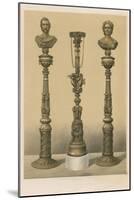 Bronze Candelabra, Royal Manufactory, Berlin-null-Mounted Giclee Print