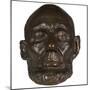 Bronze Cast of the 1865 Life Mask of Abraham Lincoln-null-Mounted Photographic Print
