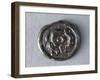 Bronze Celtic Coin of Bellovaci-null-Framed Giclee Print