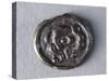 Bronze Celtic Coin of Bellovaci-null-Stretched Canvas