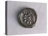 Bronze Celtic Coin of Bellovaci-null-Stretched Canvas