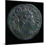 Bronze coin of Constantine I, 4th century. Artist: Unknown-Unknown-Mounted Giclee Print