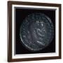 Bronze coin of Diocletian, 3rd century-Unknown-Framed Giclee Print