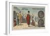 Bronze Coin of Nero, Roman Gaul, 60-null-Framed Giclee Print