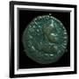 Bronze coin of the Parthian King Gondophares. Artist: Unknown-Unknown-Framed Giclee Print