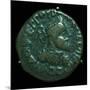 Bronze coin of the Parthian King Gondophares. Artist: Unknown-Unknown-Mounted Giclee Print