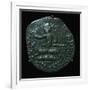 Bronze coin of the Scythian king Azes I, 1st century BC. Artist: Unknown-Unknown-Framed Giclee Print