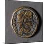Bronze Coin Uncovered Near Odeon in Carthage, Tunisia, Roman Coins-null-Mounted Giclee Print