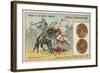 Bronze Coins of Charles Martel, 730-null-Framed Giclee Print