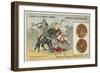 Bronze Coins of Charles Martel, 730-null-Framed Giclee Print