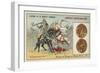 Bronze Coins of Charles Martel, 730-null-Framed Giclee Print