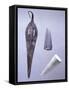 Bronze Dagger from Amorgos and Obsidian and Rock Cores from Paros and Amorgos, Greece-null-Framed Stretched Canvas